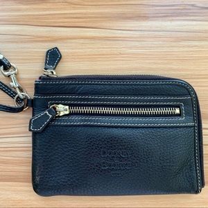 Dooney & Bourke leather wristlet